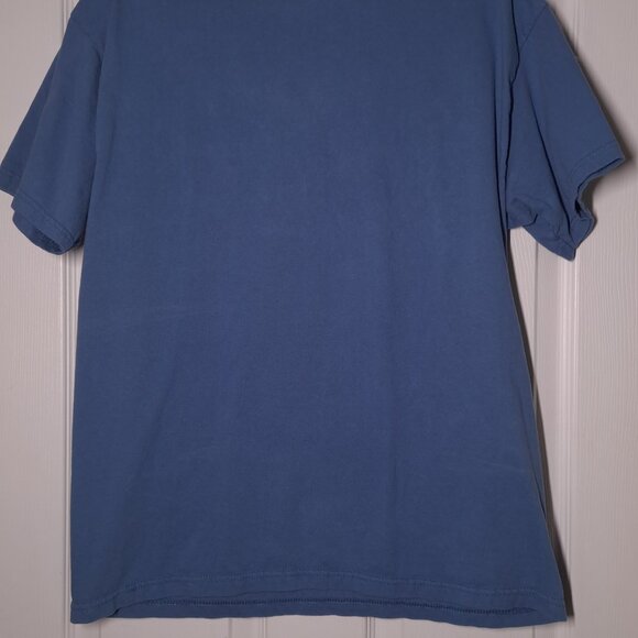 Betty Boop Be Mine USED Shirt (DISTRESSED, L, Blue, 2003, Y2K, Car, Hearts) - Picture 7 of 9